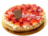 Fruittaart Aardbei (bladerdeeg)