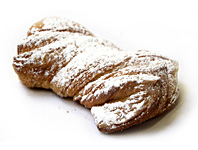Strikje met crème